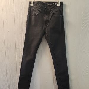 Sleek Charcoal Slim Fit Jeans for Men
